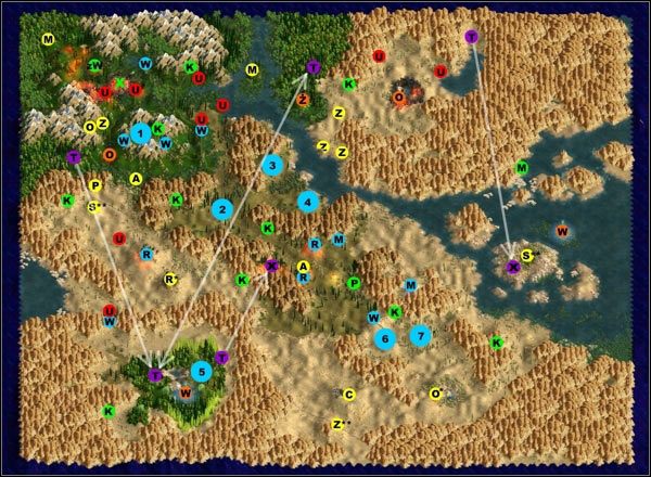 Miasta - Etap 01 - Ogien A | Solucja Age of Wonders II Tron Czarnoksiężnika - Age of Wonders II: Tron Czarnoksiężnika - poradnik do gry