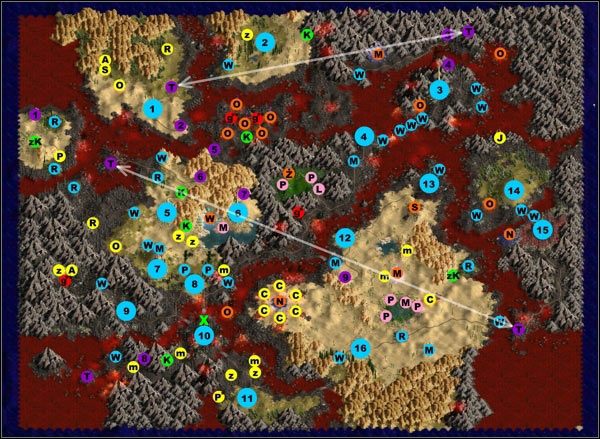 1 - Etap 03 - Ogien C | Solucja Age of Wonders II Tron Czarnoksiężnika - Age of Wonders II: Tron Czarnoksiężnika - poradnik do gry