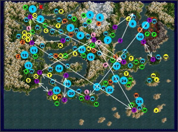 Miasta - Etap 05 - Woda B | Solucja Age of Wonders II Tron Czarnoksiężnika - Age of Wonders II: Tron Czarnoksiężnika - poradnik do gry