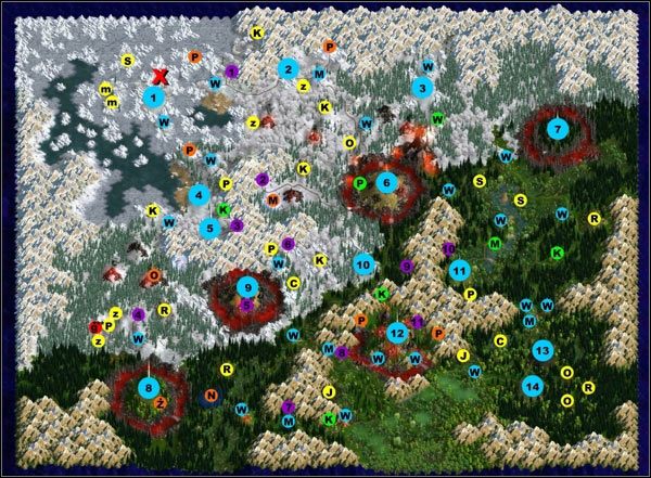 1 - Etap 11 - Powietrze B | Solucja Age of Wonders II Tron Czarnoksiężnika - Age of Wonders II: Tron Czarnoksiężnika - poradnik do gry