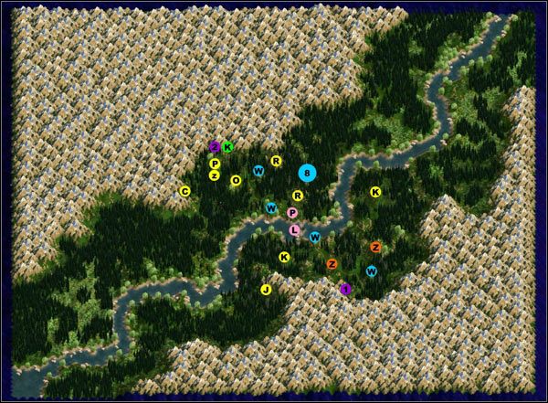 Miasta - Etap 13 - Ziemia A | Solucja Age of Wonders II Tron Czarnoksiężnika - Age of Wonders II: Tron Czarnoksiężnika - poradnik do gry