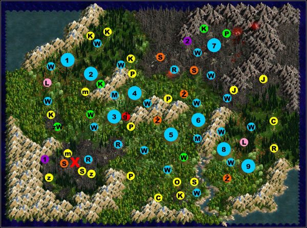 1 - Etap 16 - Smierc A | Solucja Age of Wonders II Tron Czarnoksiężnika - Age of Wonders II: Tron Czarnoksiężnika - poradnik do gry