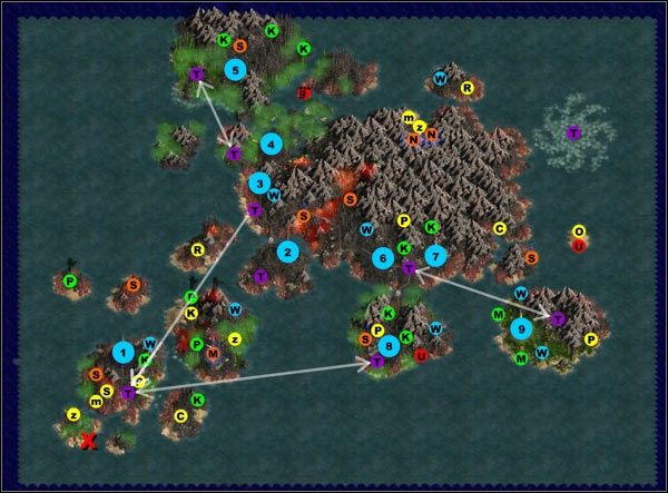 1 - Etap 18 - Smierc C | Solucja Age of Wonders II Tron Czarnoksiężnika - Age of Wonders II: Tron Czarnoksiężnika - poradnik do gry