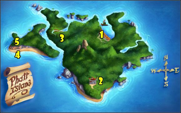 Legenda - [Mapa 3 - Phatt Island] - Monkey Island 2: LeChucks Revenge - poradnik do gry