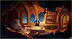 Na rufie jest otwarte okno (window), przez które dostaniesz się do kuchni - [Część 1 - The Largo Embargo] - cz. 2 - Monkey Island 2: LeChucks Revenge - poradnik do gry