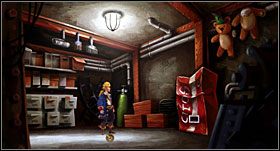 W pomieszczeniu z pudełkami przeszukaj wszystkie pudła - [Część 4 - Dinky Island] - cz. 2 - Monkey Island 2: LeChucks Revenge - poradnik do gry