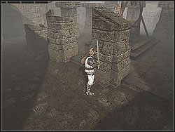 Tam pokonaj dwóch oponentów - [Misja 2] Outside the Monastery of Belmont - Knights of the Temple: Infernal Crusade - poradnik do gry