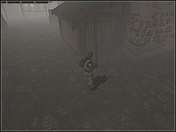 Stróżówka to niewielka drewniana budka, zlokalizowana na dziedzińcu - [Misja 2] Outside the Monastery of Belmont - Knights of the Temple: Infernal Crusade - poradnik do gry