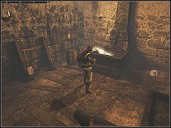 Udaj się na lewo, w stronę przejścia pomiędzy budynkami - [Misja 2] Outside the Monastery of Belmont - Knights of the Temple: Infernal Crusade - poradnik do gry