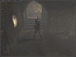 Wróć do poprzedniego pomieszczenia i otwórz kratę - [Misja 2] Outside the Monastery of Belmont - Knights of the Temple: Infernal Crusade - poradnik do gry