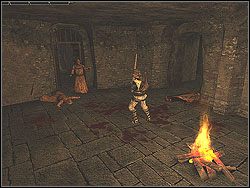 Otwórz kratę i przejdź do nowego korytarza, zabijając po drodze trzech mnichów - [Misja 4] The Correctional Facility of Belmont - Knights of the Temple: Infernal Crusade - poradnik do gry