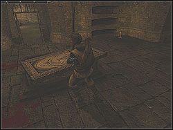 Skorzystaj z nowego przejścia, by dostać się do tunelu, w którym zostaniesz odcięty poruszającymi się kratami - [Misja 4] The Correctional Facility of Belmont - Knights of the Temple: Infernal Crusade - poradnik do gry