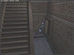 Omiń otwartą kratę w ziemi i wejdź w otwarte przejście za schodami - [Misja 11] The Saracen Leader | Knights of the Temple Infernal Crusade - Knights of the Temple: Infernal Crusade - poradnik do gry