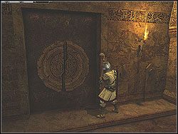 Zwróć uwagę na dziwne urządzenie na ścianie - [Misja 12] A way out | Knights of the Temple Infernal Crusade - Knights of the Temple: Infernal Crusade - poradnik do gry