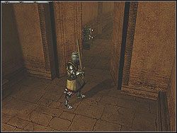 Wróć do sali i wybierz ostatnie przejście, by korytarzem udać się do pokoju z dwoma przeciwnikami - [Misja 18] The Treasury of Petra | Knights of the Temple Infernal Crusade - Knights of the Temple: Infernal Crusade - poradnik do gry