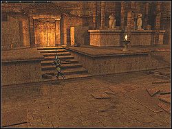 Jeżeli uda Ci się wygrać tę walkę, możesz skorzystać z ostatnich drzwi, kończących tę misję - [Misja 19] The Treasury of Petra, continued - Knights of the Temple: Infernal Crusade - poradnik do gry