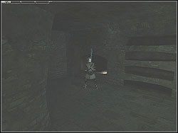 Dalej wejdziesz w tunel, w którym zaraz na pierwszym zakręcie znajdziesz kolejną nową bron - ostrze (cleaver) - [Misja 21] On the Edge of Abyss | Knights of the Temple Infernal Crusade - Knights of the Temple: Infernal Crusade - poradnik do gry