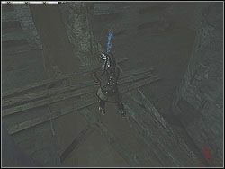 Po schodach prowadzących w dół zejdziesz do nowego labiryntu korytarzy - [Misja 23] Belmont Transformed | Knights of the Temple Infernal Crusade - Knights of the Temple: Infernal Crusade - poradnik do gry