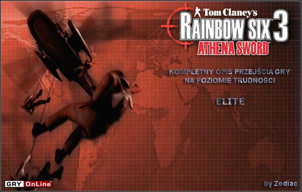 Rainbow Six: Athena Sword to najnowsze rozszerzenie Raven Shield, wzbogacone o kilka nowych elementów, w tym o nową kampanię dla pojedynczego gracza - Tom Clancys Rainbow Six 3: Athena Sword - poradnik do gry