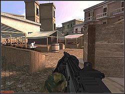 Wróć na klatkę schodową i po schodach ruszaj na sam dół - Atena Sword - Opis (2) - Misja 8 - Tom Clancys Rainbow Six 3: Athena Sword - poradnik do gry