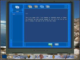 Komputer w z lewej strony paska inwentarza służy do czytania dokumentów, notatek itp - Poradnik do gry - Wulkan | Podróż Do Wnętrza Ziemi - Podróż Do Wnętrza Ziemi - poradnik do gry