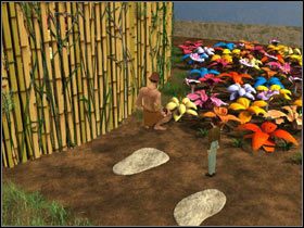 Zaraz po wejściu zauważyłam kogoś, kto wyglądał na przywódcę wioski - Giganci cz.1 | Podróż Do Wnętrza Ziemi - Podróż Do Wnętrza Ziemi - poradnik do gry