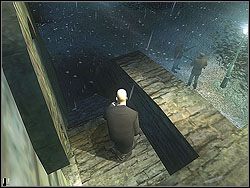 Zaczynasz przy pontonie, na zewnątrz willi - Beldingford Manor - Opis (1) | Misja 4 w Hitman Kontrakty - Hitman: Kontrakty - poradnik do gry