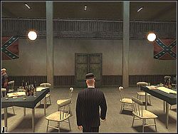 Będąc w środku przejdź przez kolejne podwójne drzwi na wprost do sali ze stołami - Rendezvous in Rotterdam - Opis (1) | Misja 5 w Hitman Kontrakty - Hitman: Kontrakty - poradnik do gry