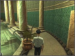 Zaczekaj w drzwiach na ruch kąpiącego się człowieka - Traditions of the Trade - Opis (1) | Misja 7 w Hitman Kontrakty - Hitman: Kontrakty - poradnik do gry