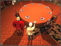 Wejdź do pomieszczenie trzymając się lewej strony - Lee Hong Assassination - Opis (2) | Misja 11 w Hitman Kontrakty - Hitman: Kontrakty - poradnik do gry