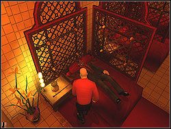 Wejdź do pomieszczenia i zostaw fajkę przy łóżku prawnika - The Meat Kings Party - Opis (2) | Misja 2 w Hitman Kontrakty - Hitman: Kontrakty - poradnik do gry