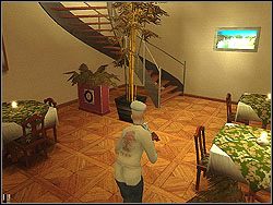 Podejdź, skradając się do drzwi prowadzących do wnętrza baru - The Seafood Massacre - Opis (2) | Misja 10 w Hitman Kontrakty - Hitman: Kontrakty - poradnik do gry