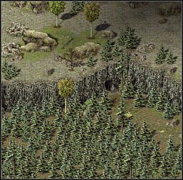 Twoim kolejnym zadaniem jest zaprowadzenie go do jaskini na północ stąd - Misje 37-39 | Akt I | Sacred - Sacred - poradnik do gry