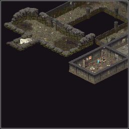 Poszukiwany przez ciebie zwój znajduje się w pomieszczeniu w południowej części katakumb - Misje 53-54 | Akt II | Sacred - Sacred - poradnik do gry