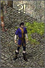 Musisz eskortować kupca Sarevokka do dzielnicy złodziejskiej, która umiejscowiona jest na wschód stąd - Misje 63-66 | Akt III | Sacred - Sacred - poradnik do gry