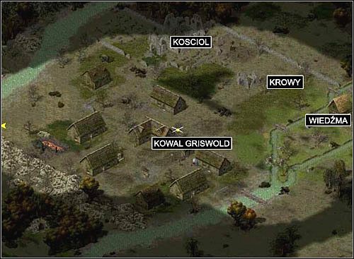 Gdy wejdziesz do wioski, zostaniesz zaatakowany przez zombich - Tristam | Easter Eggs | Sacred - Sacred - poradnik do gry