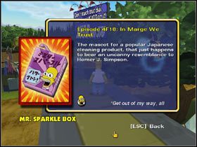 7 - Karty kolekcjonerskie | Level 1 The Simpsons Hit & Run - The Simpsons: Hit & Run - poradnik do gry