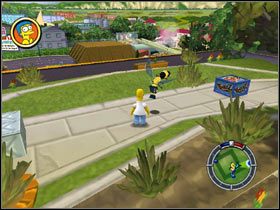 1) - Pszczoły (Bee Cameras) | Level 1 The Simpsons Hit & Run - The Simpsons: Hit & Run - poradnik do gry