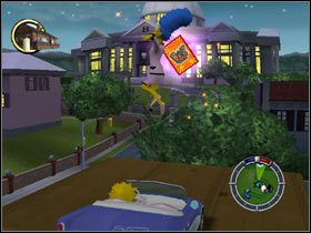 6) Boudoir Album - Za domem Simpsonów - Karty kolekcjonerskie | Level 4 The Simpsons Hit & Run - The Simpsons: Hit & Run - poradnik do gry
