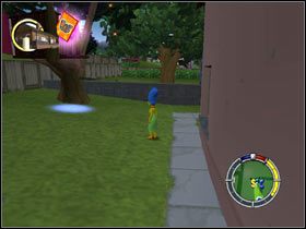 7) Pepper Spray - Na przyczepie w biedniejszej części miasta - Karty kolekcjonerskie | Level 4 The Simpsons Hit & Run - The Simpsons: Hit & Run - poradnik do gry