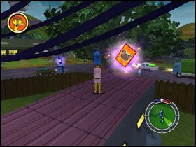 8 - Karty kolekcjonerskie | Level 4 The Simpsons Hit & Run - The Simpsons: Hit & Run - poradnik do gry