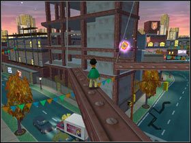 2) Pin Pals Shirt - Na schodach Legitimate Businessmans Social Club - Karty kolekcjonerskie | Level 5 The Simpsons Hit & Run - The Simpsons: Hit & Run - poradnik do gry