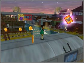 5) Ganesh Costume - Na Matlock Expressway - Karty kolekcjonerskie | Level 5 The Simpsons Hit & Run - The Simpsons: Hit & Run - poradnik do gry