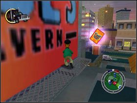 7) Hot Dog - Na torach, na którym jest rozbity pociąg - Karty kolekcjonerskie | Level 5 The Simpsons Hit & Run - The Simpsons: Hit & Run - poradnik do gry