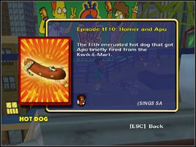 7 - Karty kolekcjonerskie | Level 5 The Simpsons Hit & Run - The Simpsons: Hit & Run - poradnik do gry