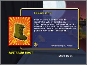 4 - Karty kolekcjonerskie | Level 6 The Simpsons Hit & Run - The Simpsons: Hit & Run - poradnik do gry