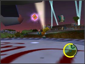 6) Gabbo Dol l - W Kamp Krusty wejdź w studnie - Karty kolekcjonerskie | Level 6 The Simpsons Hit & Run - The Simpsons: Hit & Run - poradnik do gry