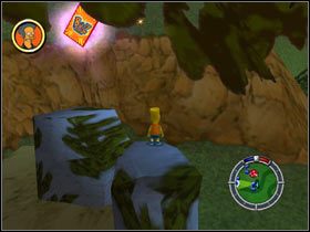 7) Barts Flying Hamster Science Project - Jest ona pomiędzy rozerwanymi mostami - Karty kolekcjonerskie | Level 6 The Simpsons Hit & Run - The Simpsons: Hit & Run - poradnik do gry