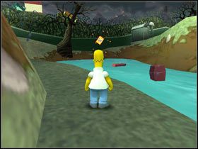6) Monkeys Paw - W biedniejszej części miasta - Karty kolekcjonerskie | Level 7 The Simpsons Hit & Run - The Simpsons: Hit & Run - poradnik do gry