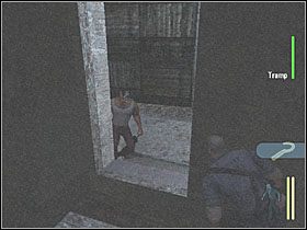 Teraz wejdź w przejście po lewej stronie od bramy i - Drunk Driving (1) | Scena 9 | Manhunt - Manhunt - poradnik do gry